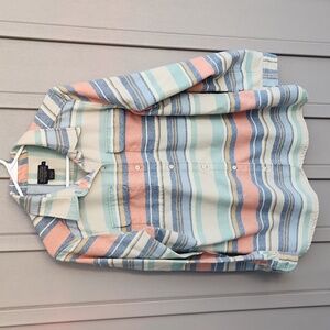 Pendleton Multicolor Striped Button Down Shirt